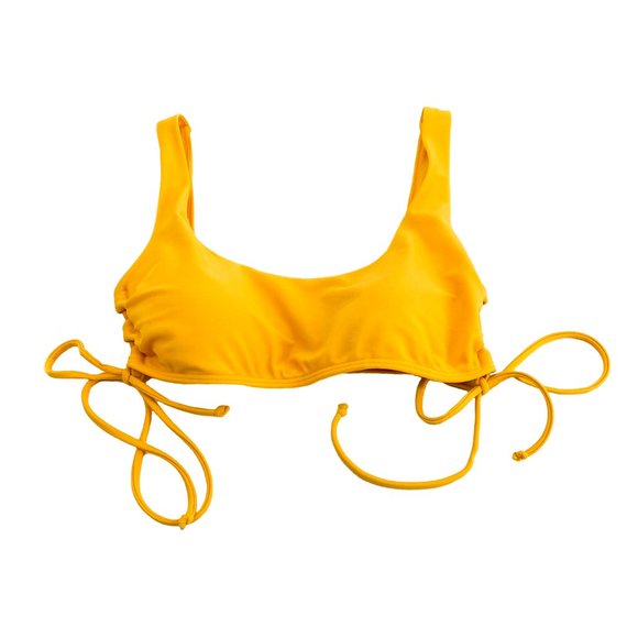 HOLLISTER Swim Be the Sunshine Side Tie Lined Swim Top - Picture 5 of 16